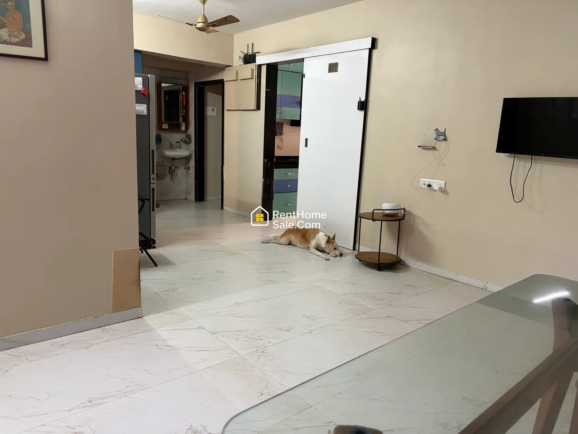 3 BHK, semi-furnished, Alexa controlled pet friendly flat with 2000 sq. ft terrace, Kharghar