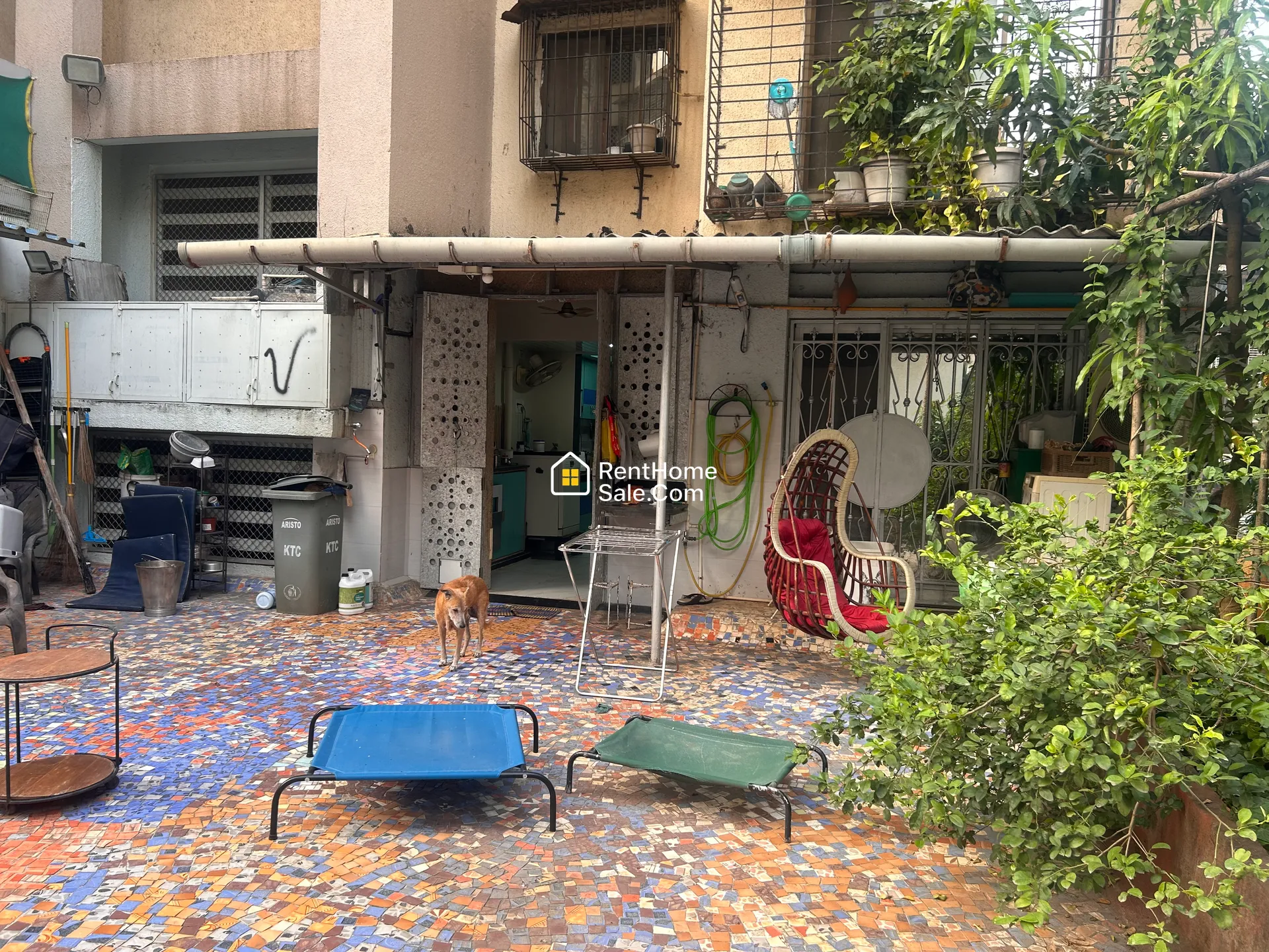 3 BHK, semi-furnished, Alexa controlled pet friendly flat with 2000 sq. ft terrace, Kharghar