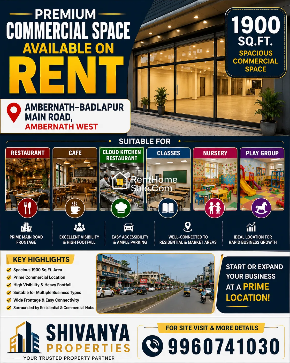 Premium Commercial Space Available on Rent Premium Commercial Space Available on Rent